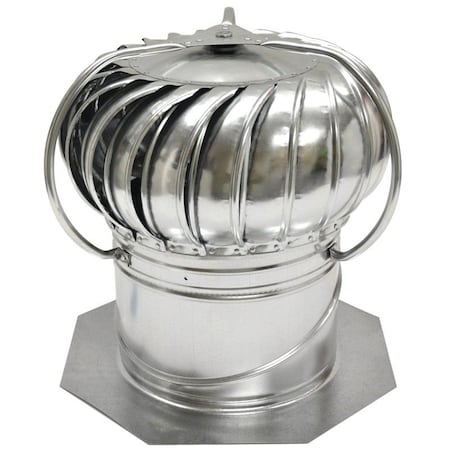 Master Flow Master Flow GC12E Rotary Turbine Ventilator, Steel GC12E