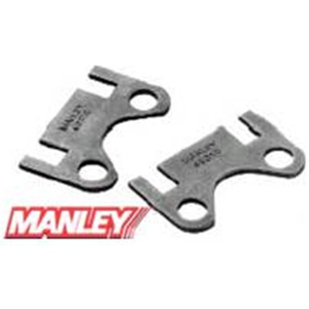 Manley 423558 Flat Steel Valve Guide Plates  Small Block Chevy with 0.31 in. dia. Pushrods, 8PK MAN42355-8