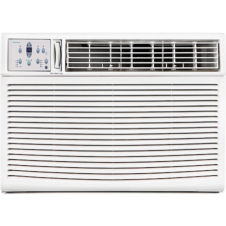 Keystone 18,800/18,400 BTU 230V Window/Wall Air Conditioner with 16,000 BTU Supplemental Heat Capability KSTHW18B