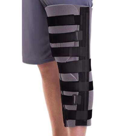 Medline Cut-Away Knee Immobilizer, 16in, Universal ORT2420016