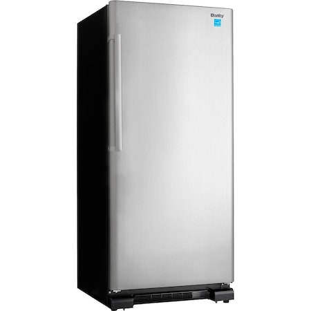 Danby Products Danby Apartment Size Refrigerator, 17 Cu.Ft. Capacity, Black Stainless Steel DAR170A3BSLDD