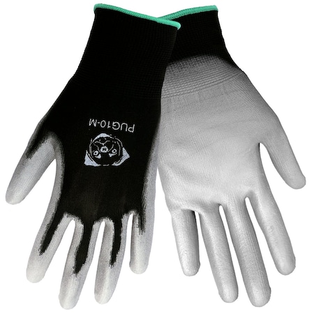 Global Glove PUG-10 Economy Grade Polyurethane/Polyester Glove, 2XL, 12PK PUG-10-11