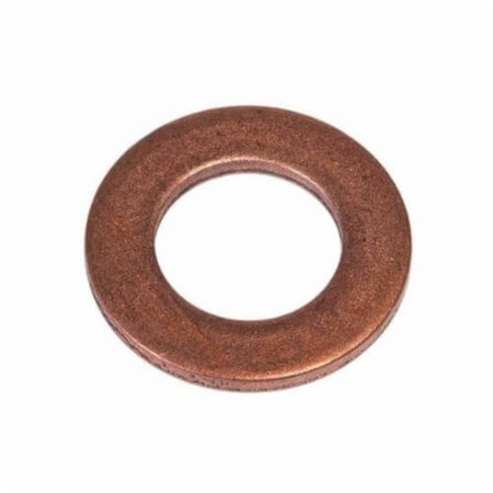Greenlee Flat Washer, 0.445 in ID x 0.785 in OD, 0.062 in Thick, Copper 13280