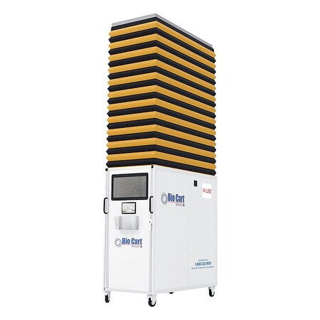 Air Care Containment Cart, 182" H, 73" L FG0284