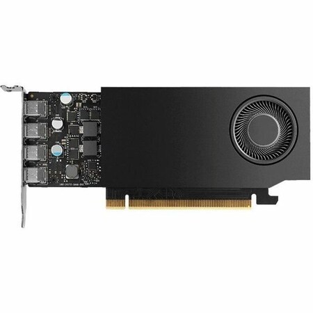 Pny NVIDIA RTX A1000, AMPERE ARCHITECTURE, 2,304 CUDA CORES, 72 THIRD-GENERATION TEN VCNRTXA1000ATX-B
