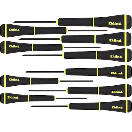 Eklind PSD Phillips/Slotted Precision Driver Set 10 pc 92199