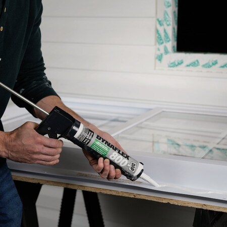Dap Dynaflex 800 10.1 Oz. Advanced Window Door Siding & Trim Polymer Sealant - Black BK009 7079880832