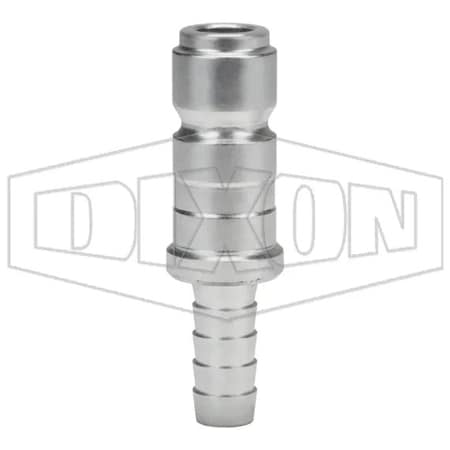 Dixon J Series Tru-Flate Automotive Standard Quick Disconnect Pneumatic Hose Plug, 3/8 in Nominal, 500 psi J4S3