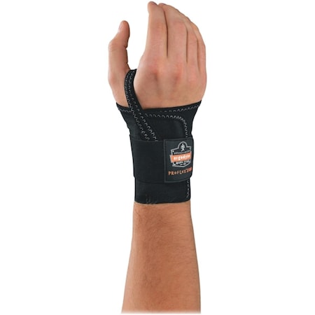 Lorell Single Strap Wrist Support, Medium - Black EGO70004