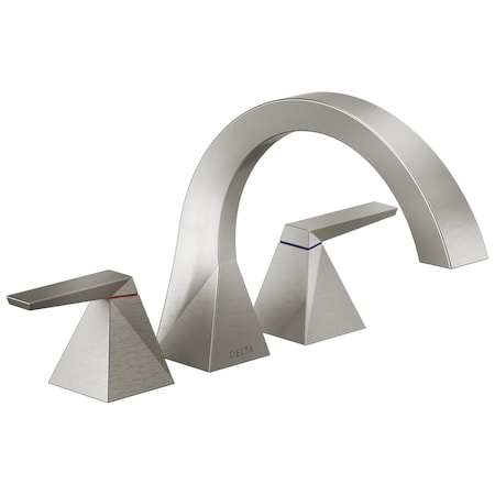 Delta Trillian: Two-Handle Roman Tub Trim T2746-SS-PR