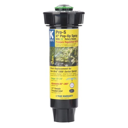 Ornatus Outdoors 4 in. Pro-S Adjustable Pop-Up Rotary Spray Nozzle OR3308656
