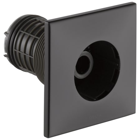 Delta Faucet Square Body Spray Trim, Flush, Matte Black T50210-BL