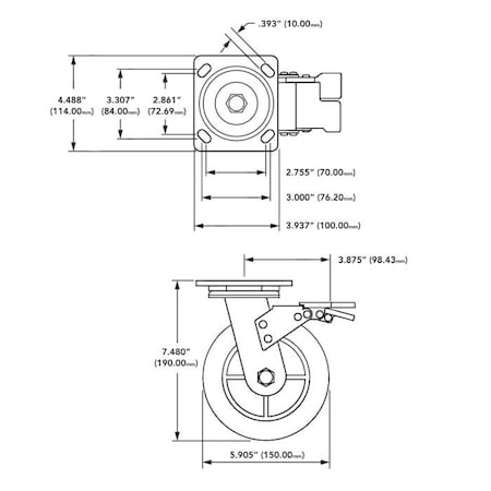 Flexpipe Tube Framing System Profiles W-6PSB