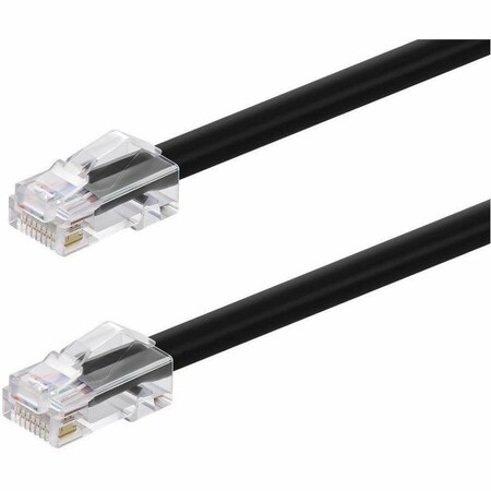 Monoprice CAT6A 10FT BLACK PATCH CABLE, 26AWG, 10G, BARE COPPER CONDUCTOR, GOLD 45429