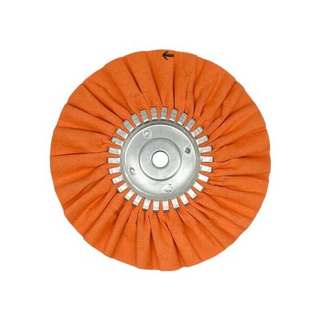 Renegade Products Usa 9" Solid-Center Airway Buffing Wheels (Orange) FAW9XSCN2-16POT