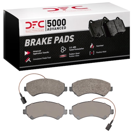 Dfc 5000 Advanced Disc Brake Pad Set,  1551-1540-20