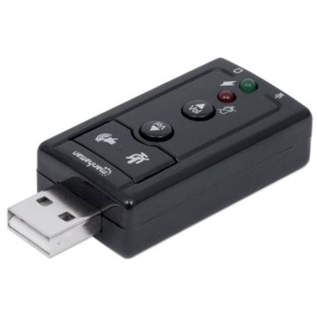 Manhattan - Strategic HI-SPEED USB 3D 7.1 SOUND ADAPTER 152341