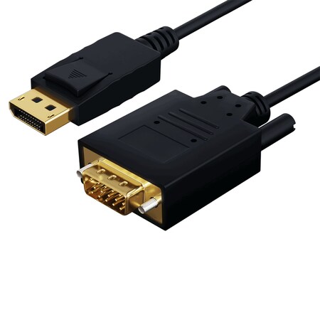 Sanoxy Premium DisplayPort Male to VGA Male Adapter Cable - 3ft DP104-1103