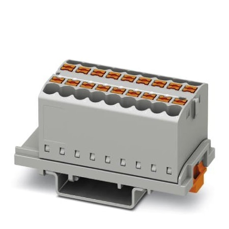Phoenix Contact PTFIX 18X2 5-NS35 GY Distribution block 3273044