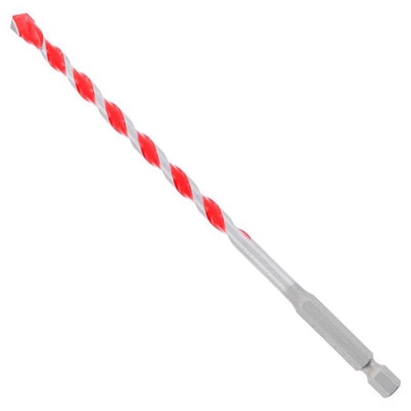 Diablo SPEEDemon 1/4 in. X 6 in. L Carbide Red Granite Hammer Drill Bit Hex Shank DMARG1070