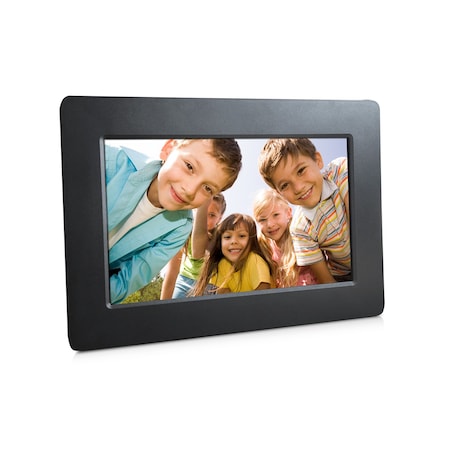Sungale Digital Photo Frame - USB & SD Card Support, 7 Inch 1024x600 - Black DPF710