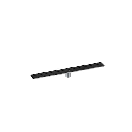 Axor Drains Wall Installation 27 9/16" in Matte Black 42525671