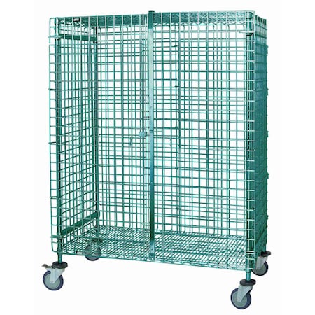 Quantum Storage Systems WIRE SECURITY CART GREEN EPOXY M1860-69SECP