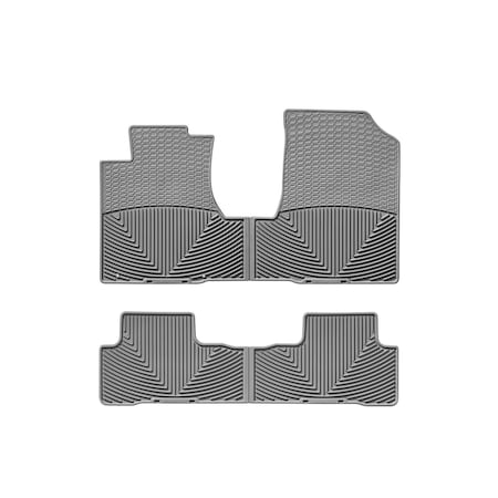 Weathertech Grey, Front and Rear All Weather Floor Mats WTHG161162