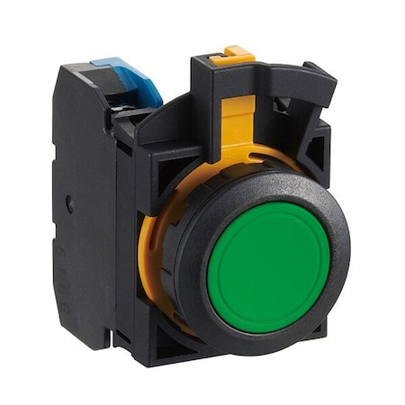 Idec Pushbutton 22MM 2NO Green CW1B-M1E20G