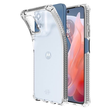 Itskins Spectrum_r Clear Case For Motorola Moto G 5g 2024, Transparent MTFO-SPECM-TRSP
