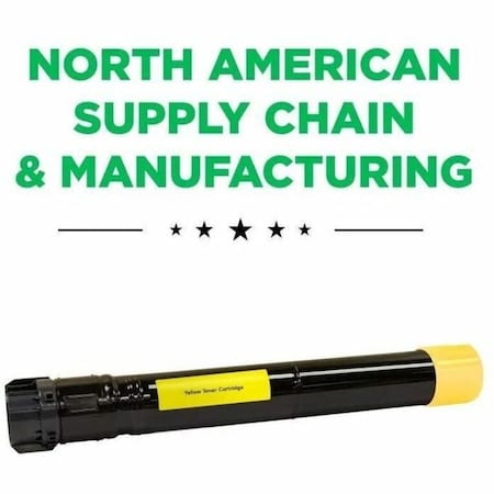 Clover Imaging Group Remanufactured Extra High Yield Yellow Toner Cartridge, Lexmark X950 201201