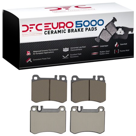 Dfc 5000 Euro Ceramic, Disc Brake Pad Set,  1600-0424-00