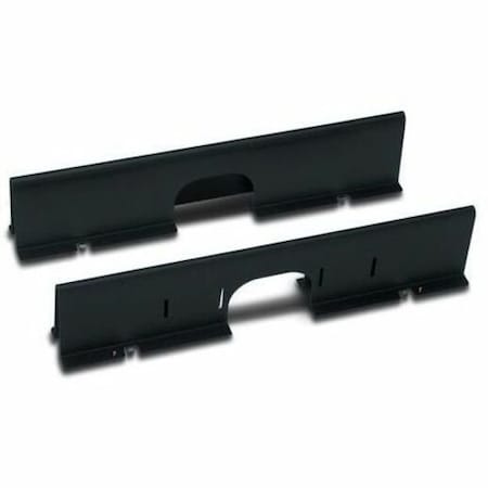 Apc Data Cable Partition, 4.80 in H, 29.41 in L, 2.83 in W, Black AR8173BLK