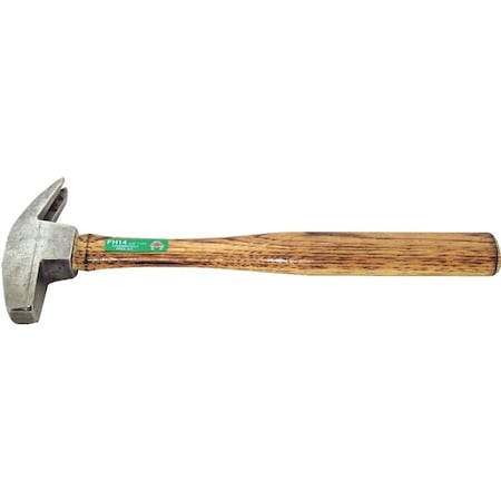 Diamond Farrier FH14 Driving Hammer, 14 oz Head, Steel Head, Hardwood Handle, 12 in OAL DDH14/FH14