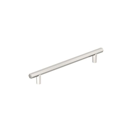 Amerock Caliber 7-9/16 inch 192mm Center-to-Center Polished Nickel Cabinet Pull BP36876PN