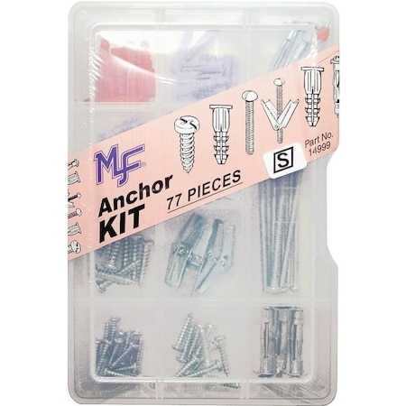 Midwest Fastener MIDWEST FASTENER 14999 Anchor Kit, 77 14999