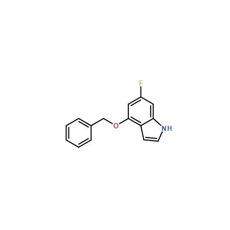 Ak Scientific 4-(Benzyloxy)-6-fluoro-1H-indole (100mg), CAS 312314-26-4 3328AB-100mg