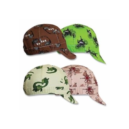 Lapco Low Crown Welding Cap, One Size, Assorted Prints, 6-Panel 160-C-FA