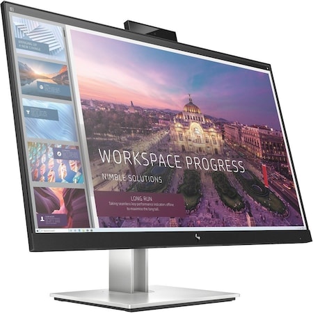 Hp-Cto HP E24d G4 24" Class Webcam Full HD LCD Monitor - 16:9 - Black 6PA50A4