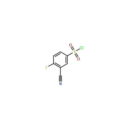 Ak Scientific 3-Cyano-4-fluorobenzenesulfonyl chloride (1g), CAS 351003-23-1 4312AB-1g
