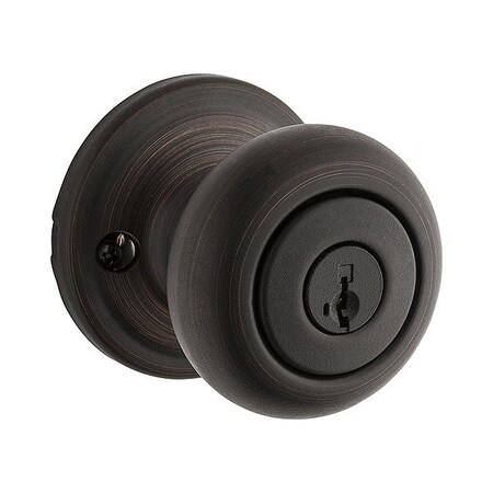 Kwikset Door Knob Lockset, 1 3/8-1 3/4" Thick 740H-11P-SMT-6AL-RCS-GC