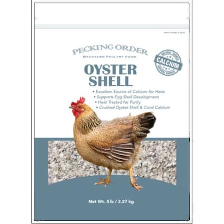 Pecking Order OYSTER SHELL SUPPLEMENT 5LB 9688