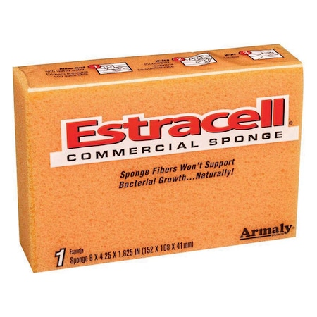 Armaly 7.5in x 4.375in x 2in 50004 Estracell Extra Large Commercial Sponge 52100