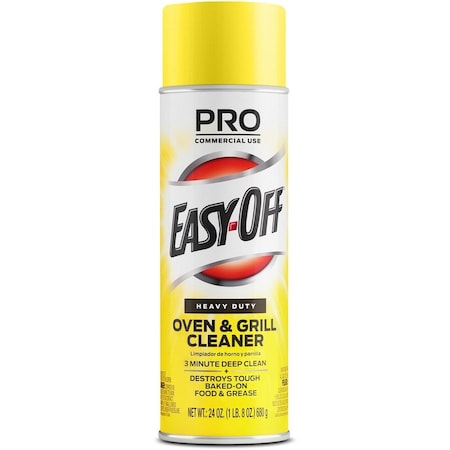 Reckitt Benckiser Oven And Grill Cleaner, 24 Oz Aerosol, 6PK 85261