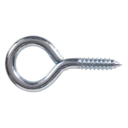 Flagged, Large Thread Eyes Screw, 0.363 x 3.875 in., 10PK