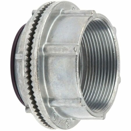 Dottie Conduit Fitting Hub, 3-1/2 in, Threaded, Zinc Alloy WTH350