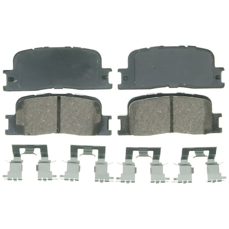 Wagner Brake QuickStop Rear Disc Brake Pad Set Ceramic,  ZD885A