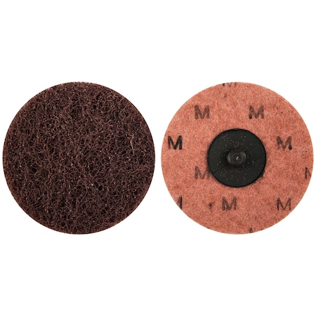 Merit Non-Woven Discs3 In. Quick-Change Buffin 08834166308