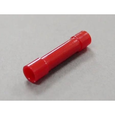 Nichifu Vinyl Insulated Butt Connector, Flared, 22-16 AWG TMV B-1.25-RED
