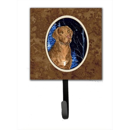 Carolines Treasures Starry Night Chesapeake Bay Retriever Leash Holder Or Key Hook SS8384SH4